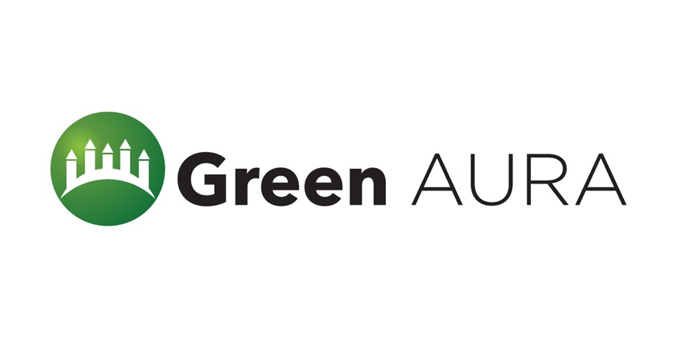 Green AURA logo