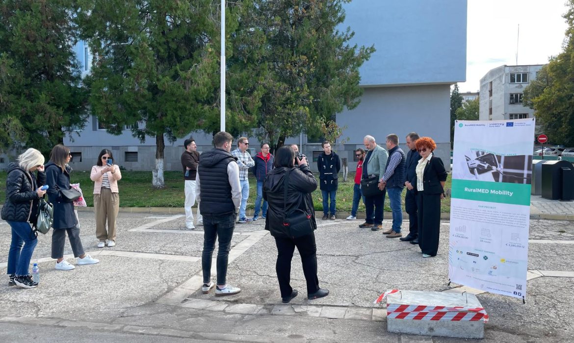 REA Sjever i Koprivničko-križevačka županija, 15. i 16. listopada 2025. sudjelovale su u Staroj Zagori (Bugarska) na petom sastanku partnera projekta RuralMED Mobility - Razvoj e-mobilnosti u ruralnim i udaljenim područjima Mediterana.